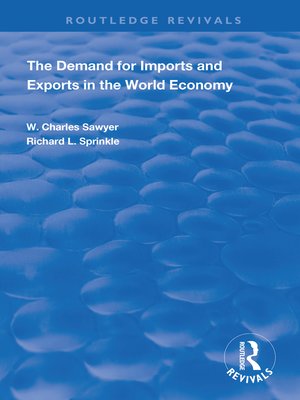 cover image of The Demand for Imports and Exports in the World Economy